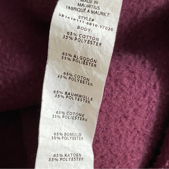 Fabletics Women's Ruby Full Zip Long Sleeve Hoodie Purple Size XS - Picture 8 of 11